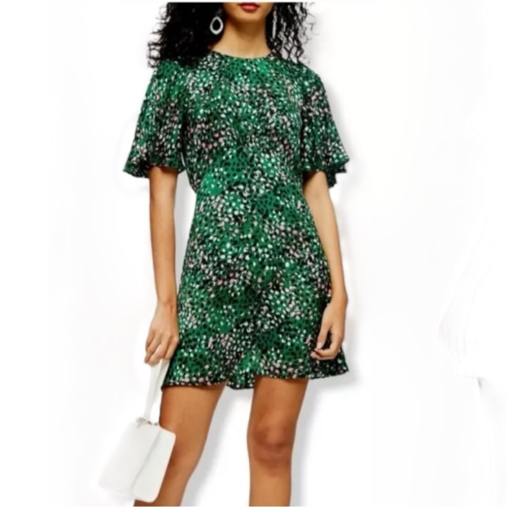 Topshop Austin‎ Print Mini Dress 6